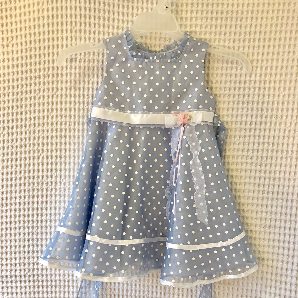 Bonnie Jean Periwinkle blue 3T girl’s dress